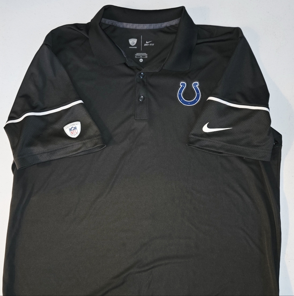 Indianapolis Colts Nike Dri-Fit polo charcoal  XL